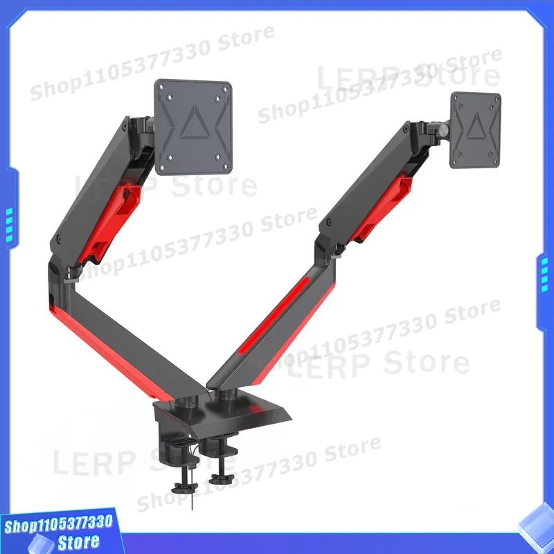 Aluminum Dual Monitor Arm 15 t - Desk Setup With Monitor Arm recension och pris