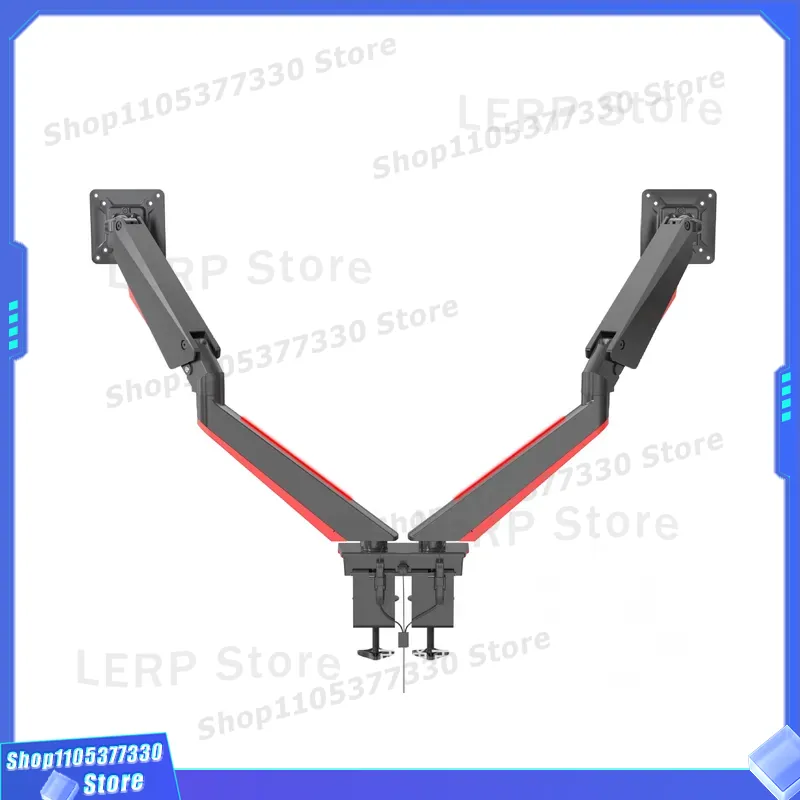 Aluminum Dual Monitor Arm 15 t - Desk Setup With Monitor Arm recension och pris