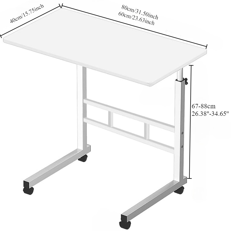 Bedside Desk with Universal Wh - Desk Setup Ideas recension och pris