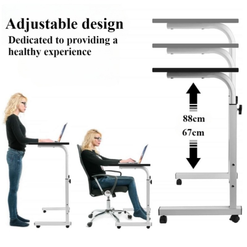 Bedside Desk with Universal Wh - Desk Setup Ideas recension och pris