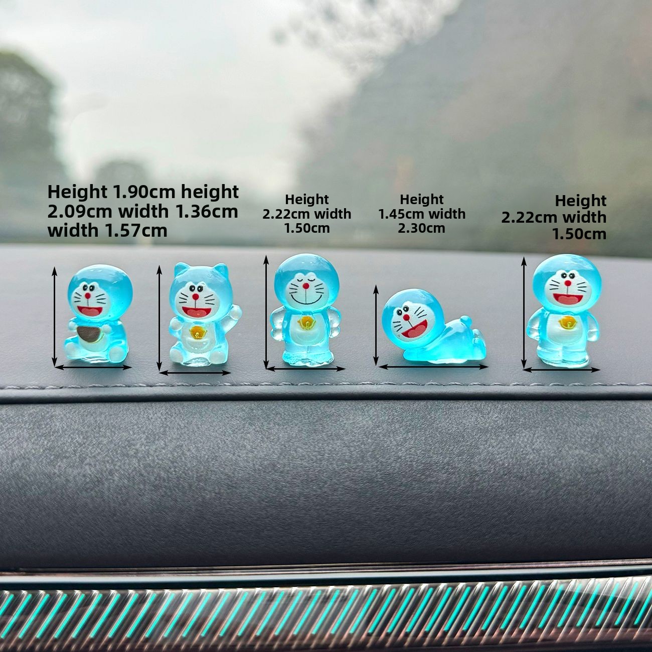 Doraemon Glow Desktop Ornament - Desk Setup Lamp recension och pris
