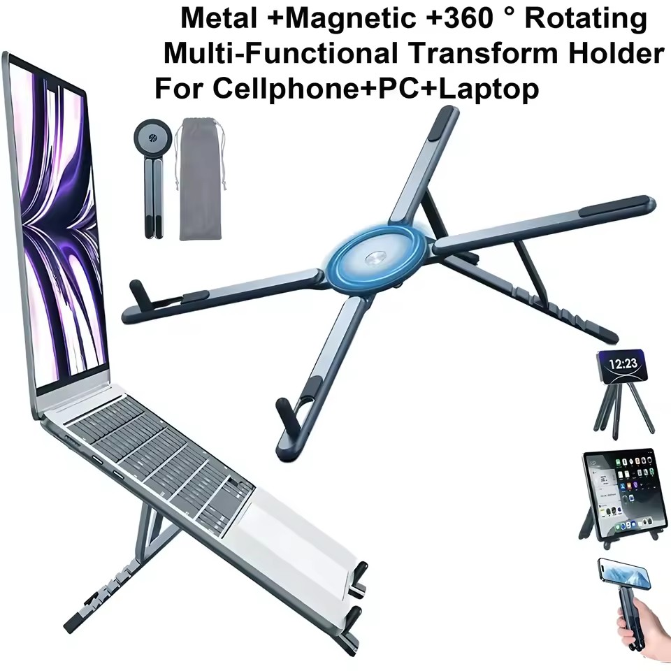 Portable Magnetic Phone Holder - Desk Setup Ideas recension och pris