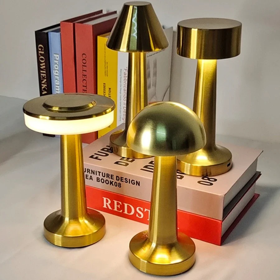 LED Touch Table Lamp Rechargea - Desk Setup Study recension och pris