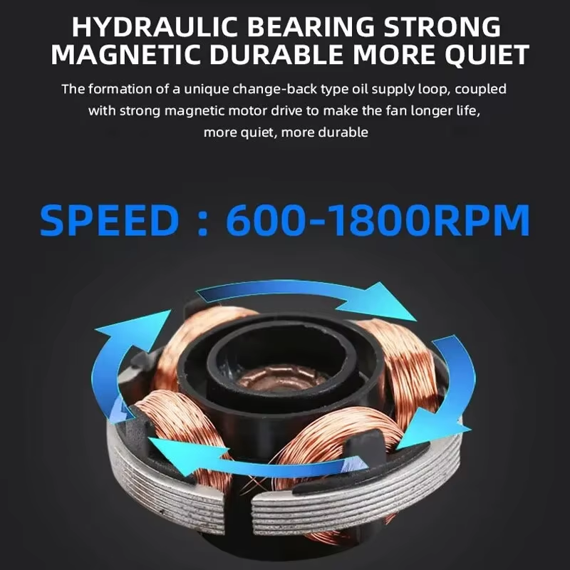 120mm PC Case Fan 12V RGB Cycl - Desk Setup Lamp recension och pris