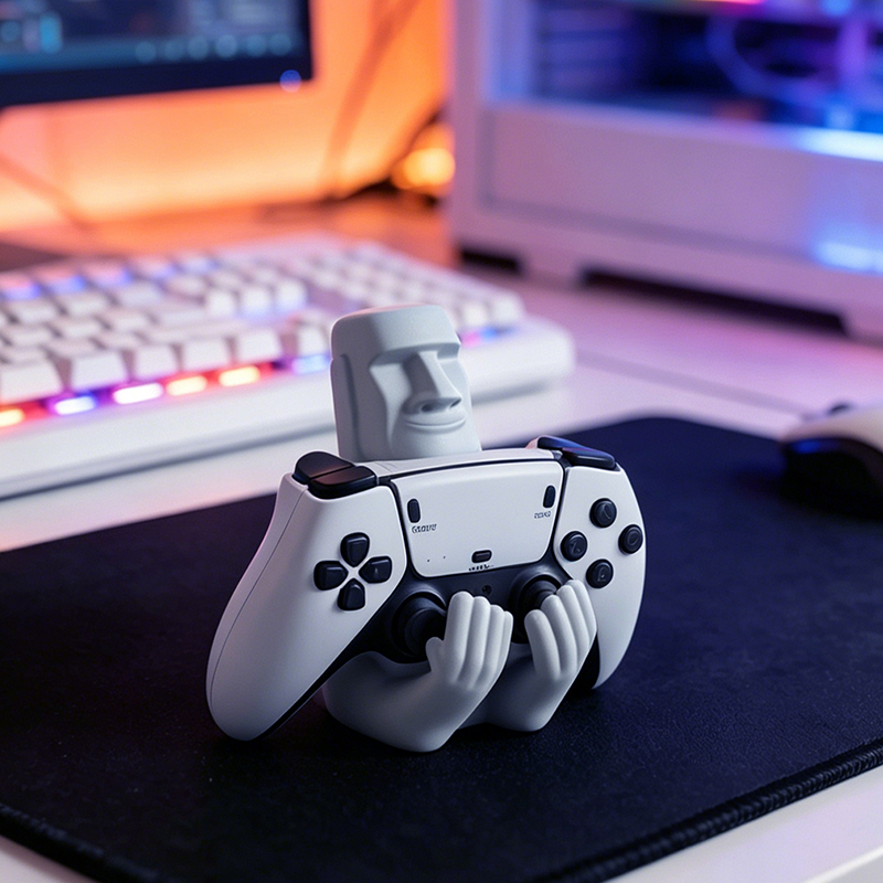 Moai Easter Island Resin Sculp - Desk Setup Xbox recension och pris