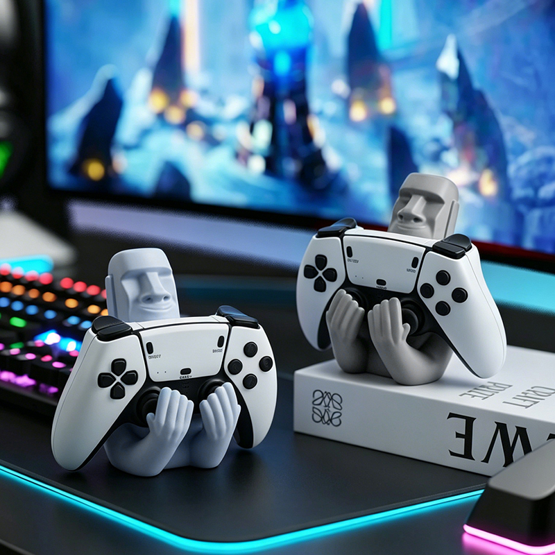 Moai Easter Island Resin Sculp - Desk Setup Xbox recension och pris