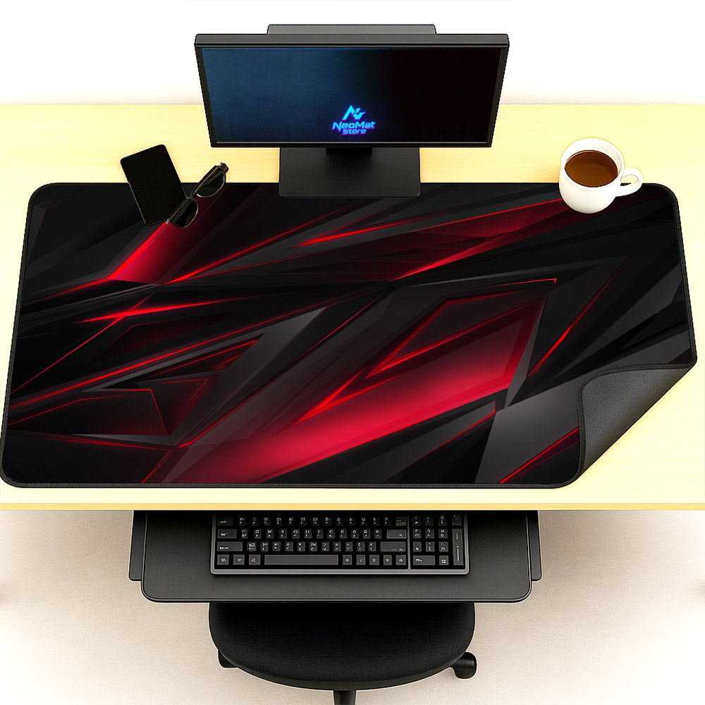 Xxxl Mouse Pad Gamer Setup Dec - Desk Setup Red recension och pris