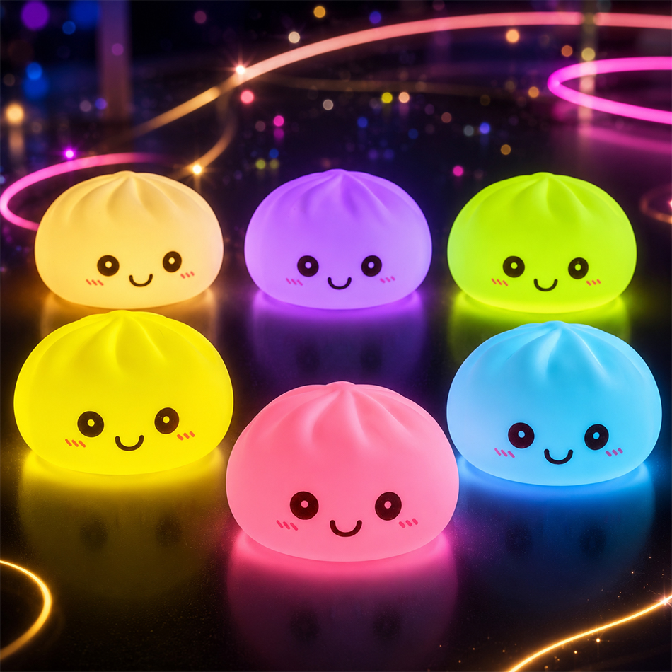 New Dumpling Night Lights Glow - Desk Setup Lamp recension och pris