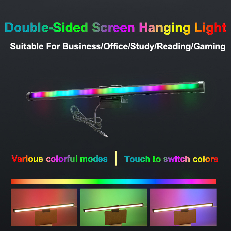 40CM RGB Atmosphere Table Lamp - Desk Setup Lamp recension och pris