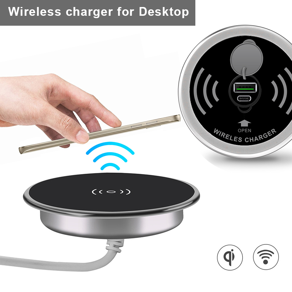 Desk Embedded Wireless Charger - Xiaomi Desk Setup recension och pris