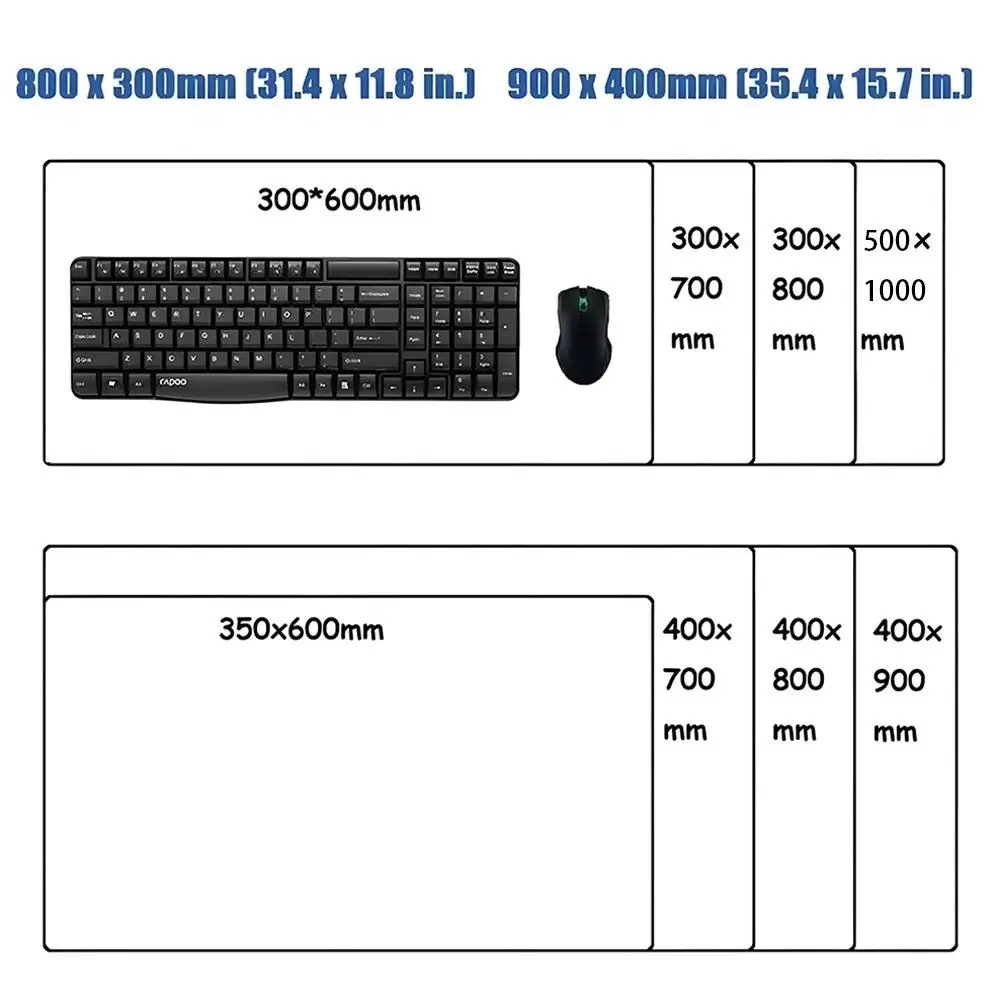 Gaming Mouse Pad,Desk Mat,Anti - Desk Setup Red recension och pris