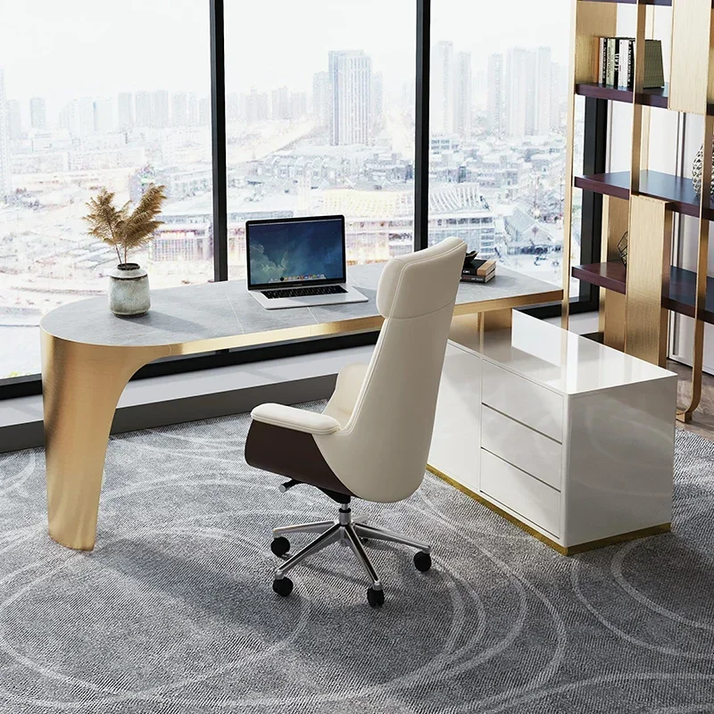 European Executive Office Desk - Desk Setup Study recension och pris