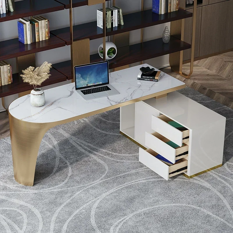 European Executive Office Desk - Desk Setup Study recension och pris