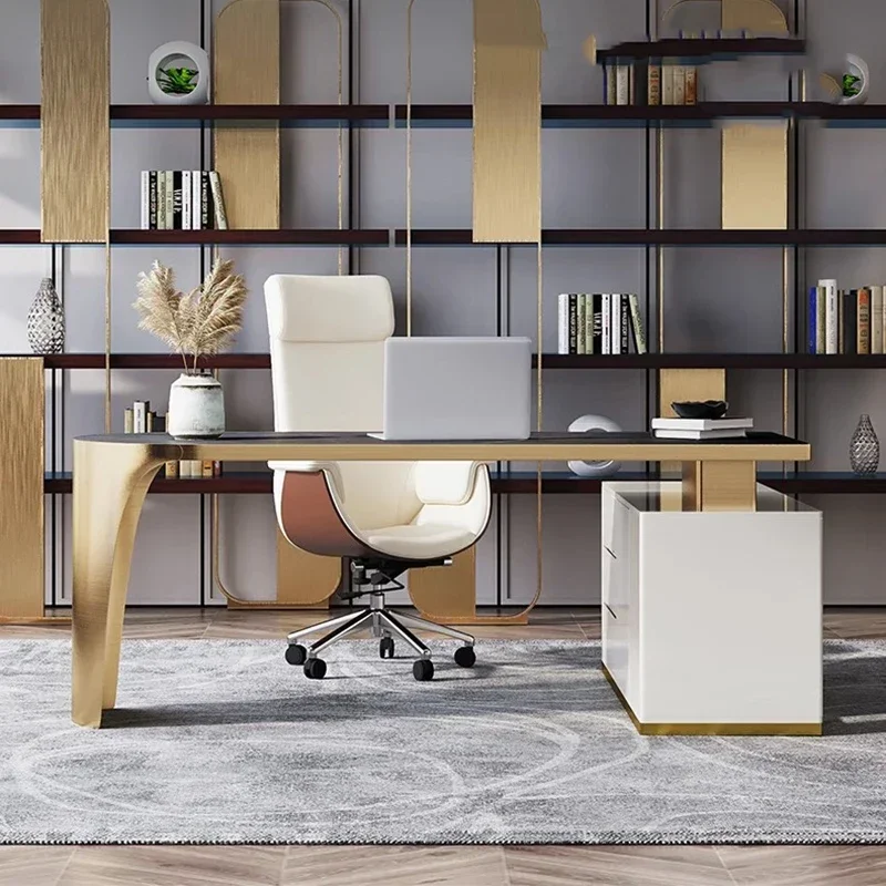 European Executive Office Desk - Desk Setup Study recension och pris