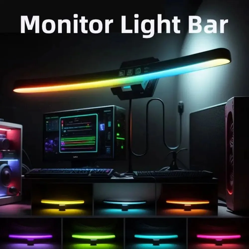 Computer Monitor Light Bar RGB - Desk Setup Lamp recension och pris